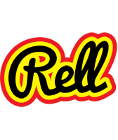 Rell flaming logo