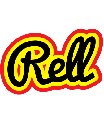 Rell flaming logo