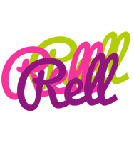 Rell flowers logo