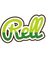 Rell golfing logo