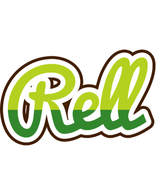 Rell golfing logo