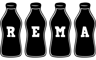 Rema bottle logo