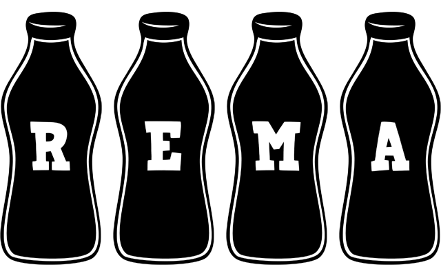 Rema bottle logo