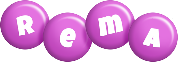 Rema candy-purple logo