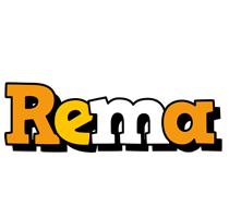 Rema cartoon logo