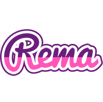 Rema cheerful logo
