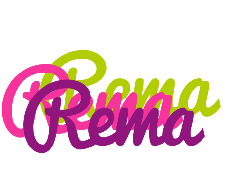 Rema flowers logo