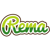 Rema golfing logo