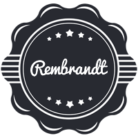 Rembrandt badge logo