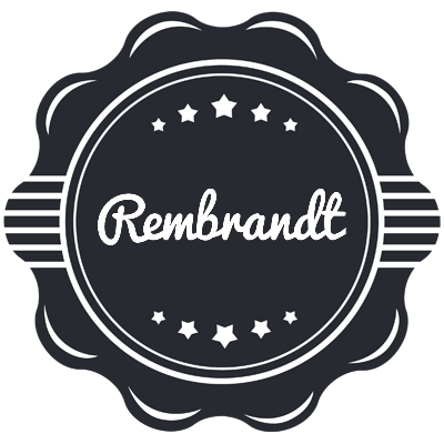 Rembrandt badge logo