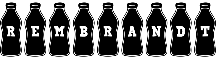 Rembrandt bottle logo