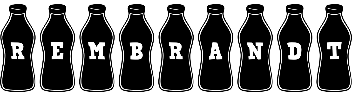Rembrandt bottle logo