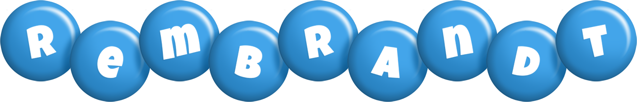 Rembrandt candy-blue logo