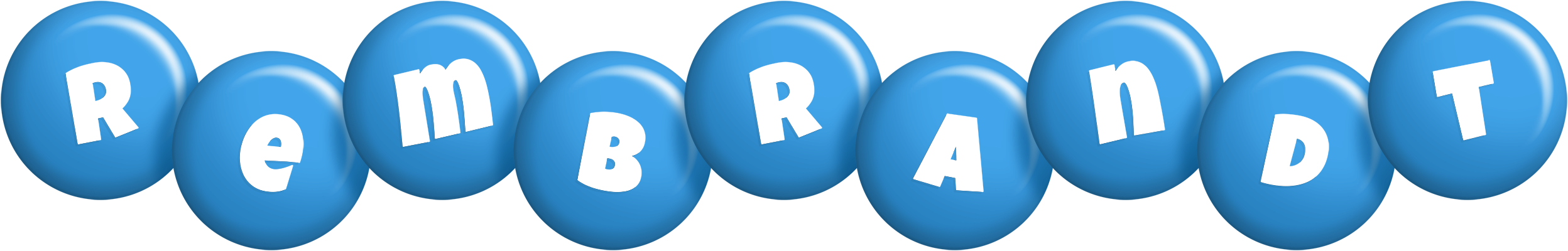 Rembrandt candy-blue logo