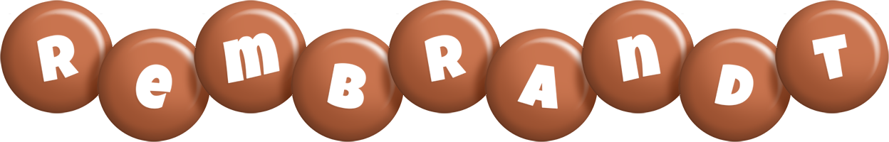 Rembrandt candy-brown logo