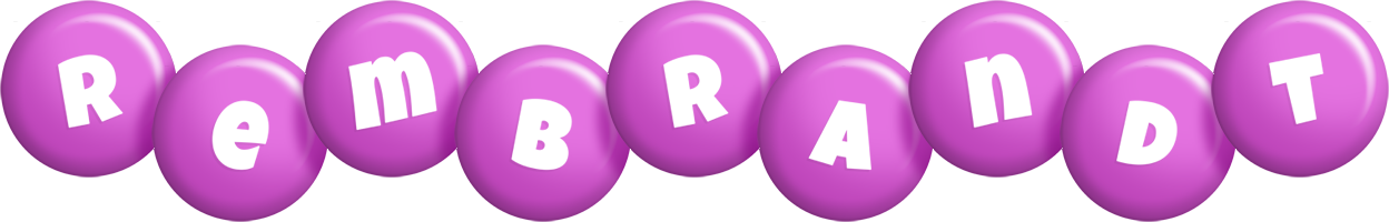 Rembrandt candy-purple logo