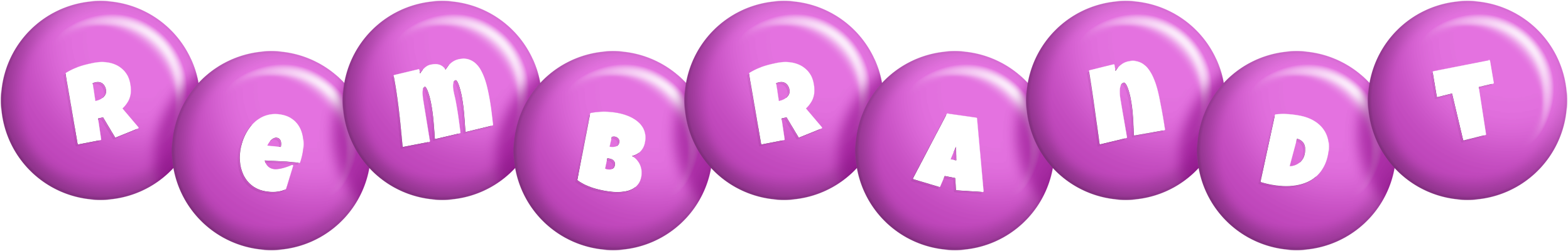 Rembrandt candy-purple logo