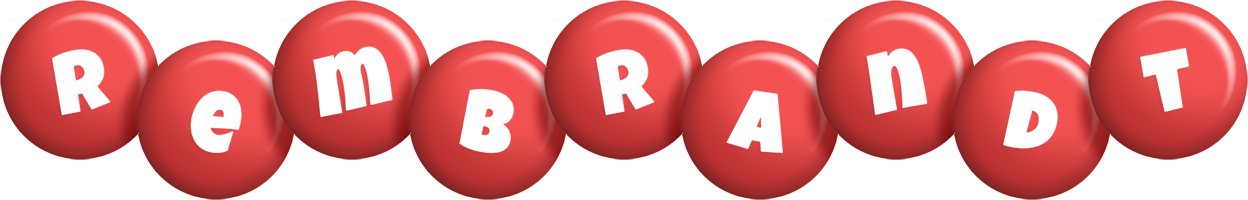 Rembrandt candy-red logo