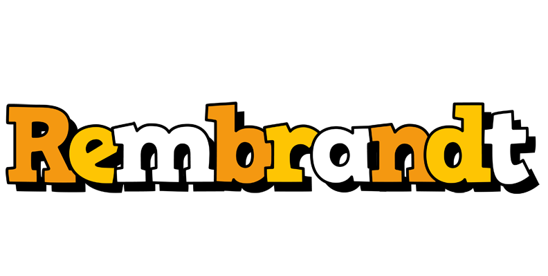 Rembrandt cartoon logo