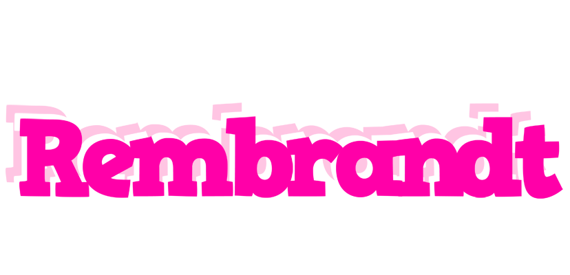 Rembrandt dancing logo