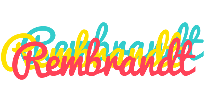Rembrandt disco logo