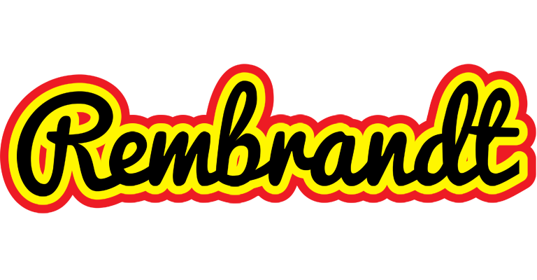 Rembrandt flaming logo