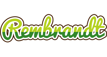 Rembrandt golfing logo