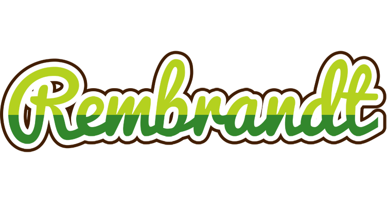 Rembrandt golfing logo