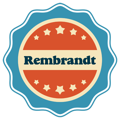 Rembrandt labels logo
