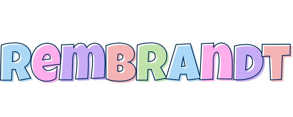 Rembrandt pastel logo