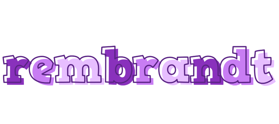 Rembrandt sensual logo