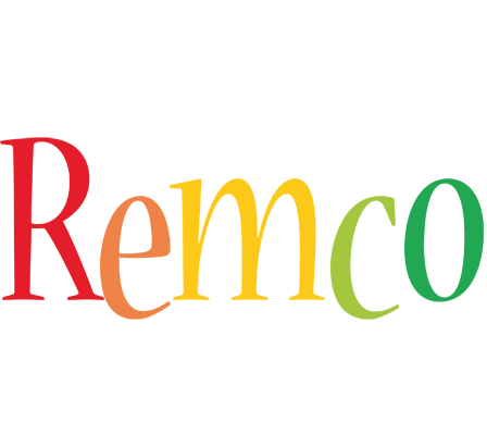 Remco birthday logo