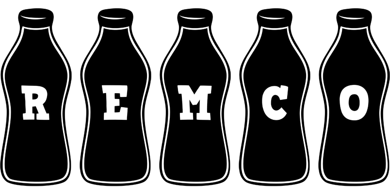 Remco bottle logo