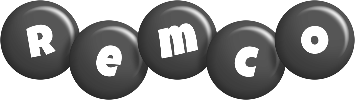Remco candy-black logo