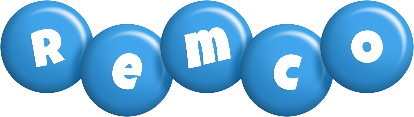 Remco candy-blue logo