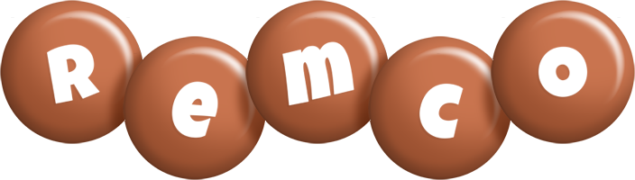 Remco candy-brown logo