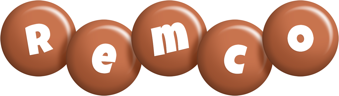 Remco candy-brown logo
