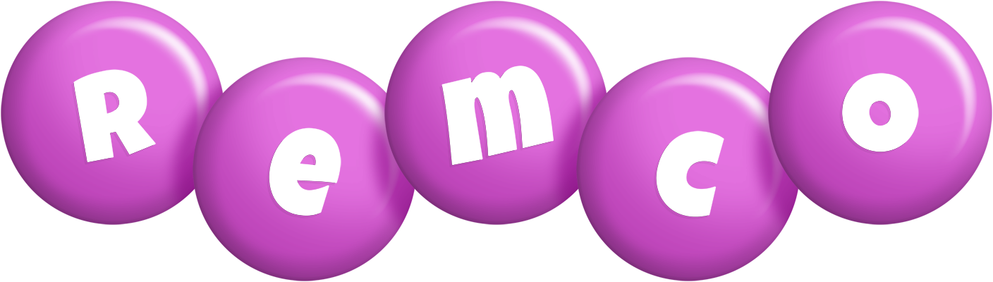 Remco candy-purple logo