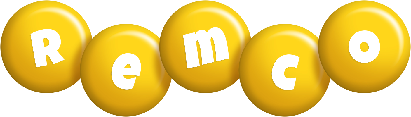 Remco candy-yellow logo