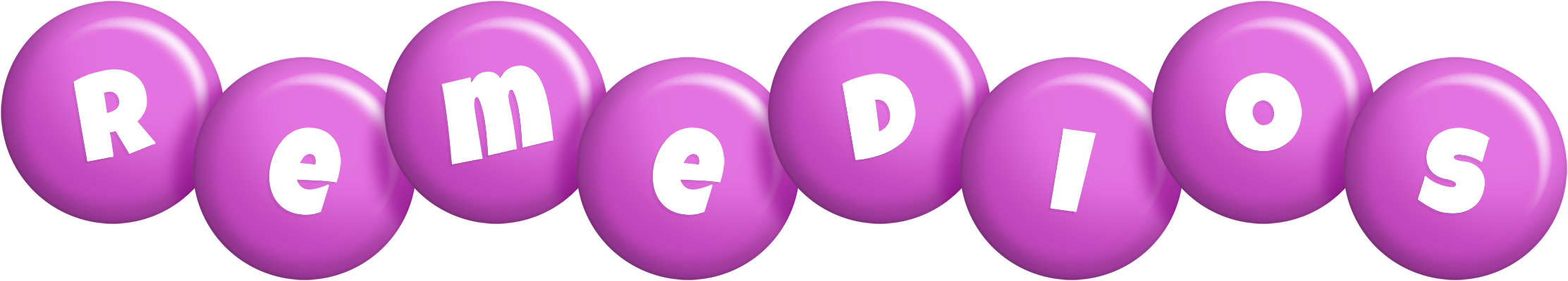 Remedios candy-purple logo