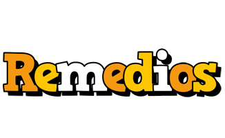 Remedios cartoon logo