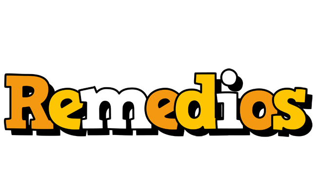 Remedios cartoon logo