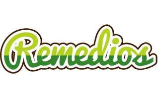 Remedios golfing logo