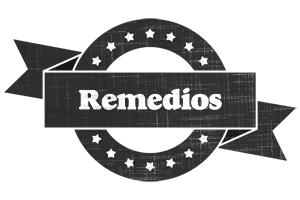 Remedios grunge logo