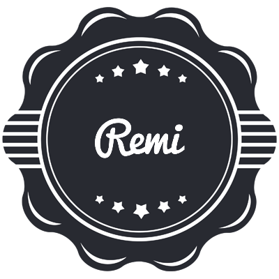 Remi badge logo