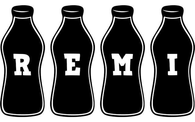 Remi bottle logo