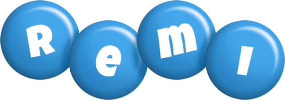 Remi candy-blue logo