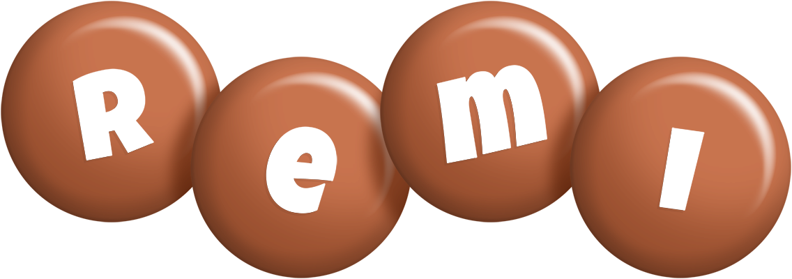 Remi candy-brown logo