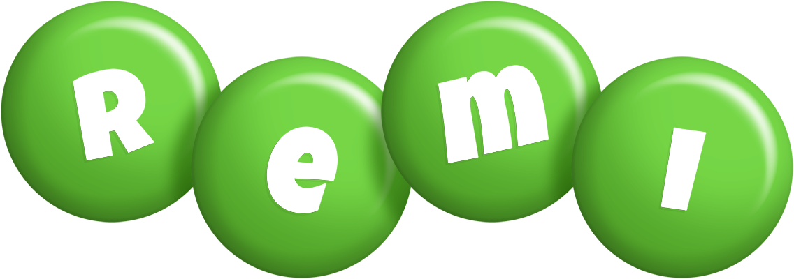 Remi candy-green logo