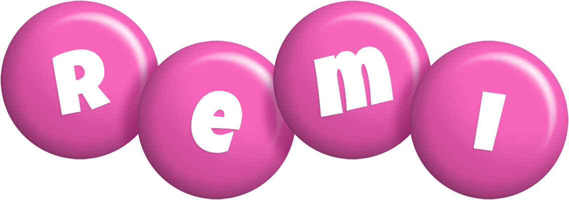 Remi candy-pink logo